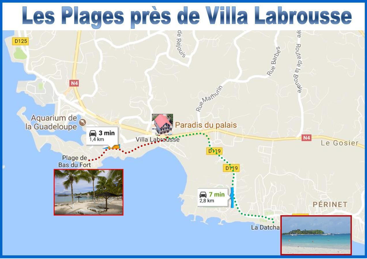 Villa Labrousse Le Gosier  Dış mekan fotoğraf